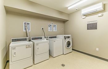 On-site laundry facility